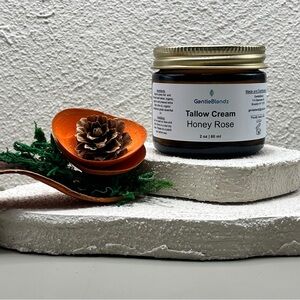 Tallow Cream Made With All Organic Ingredients - Choose Your Scent 2oz